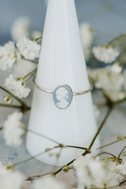 Women’s custom rings-Josephine Cameo Ring