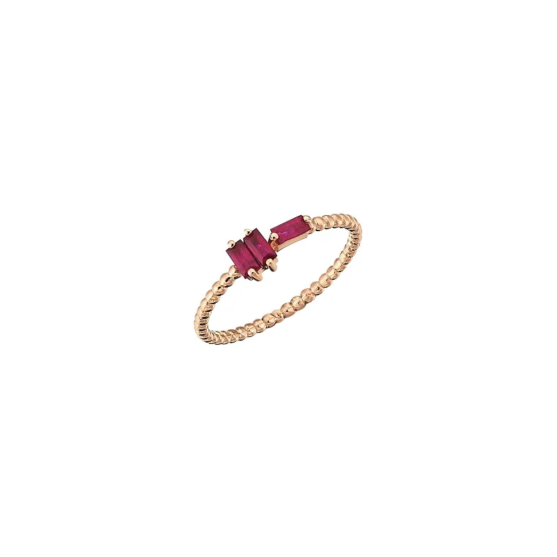 Women’s rose gold rings-Coast Knuckle Ring