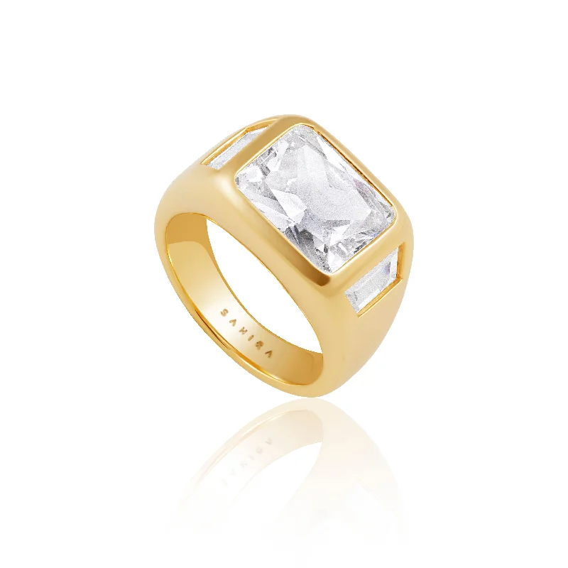 Women’s gold rings-Genevieve Ring