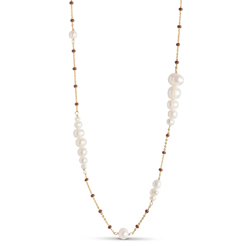 Women’s pearl necklace-Necklace, Lola Carmen