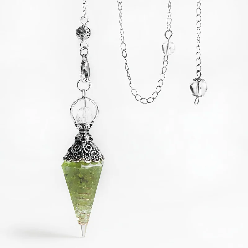 Antique Silver Olivine