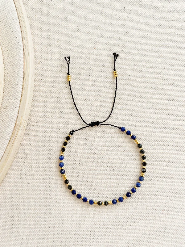 Sodalite and Black Spinel