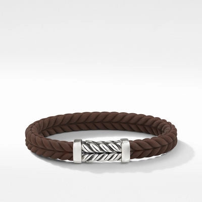 Women’s butterfly bracelet-David Yurman 9mm Chevron Bracelet