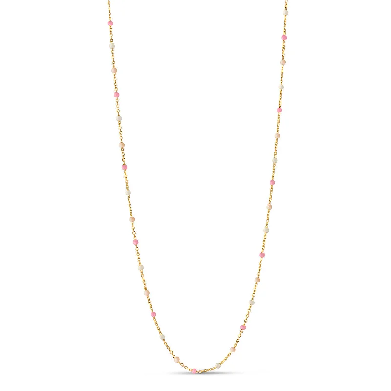 Women’s colored gemstone necklace-Necklace, Lola