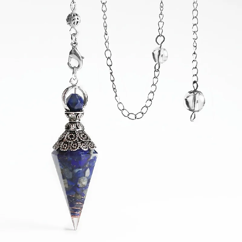 Antique Silver Lapis Lazuli