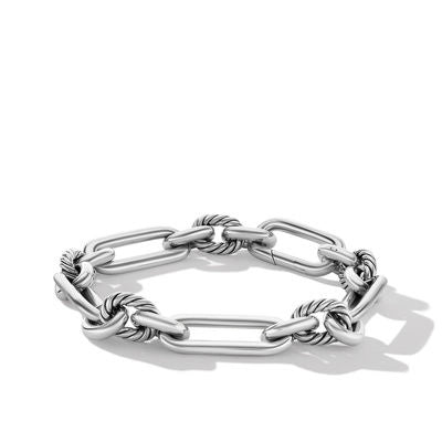 Women’s luxury silver bracelet-David Yurman 9.8mm Lexington Bracelet