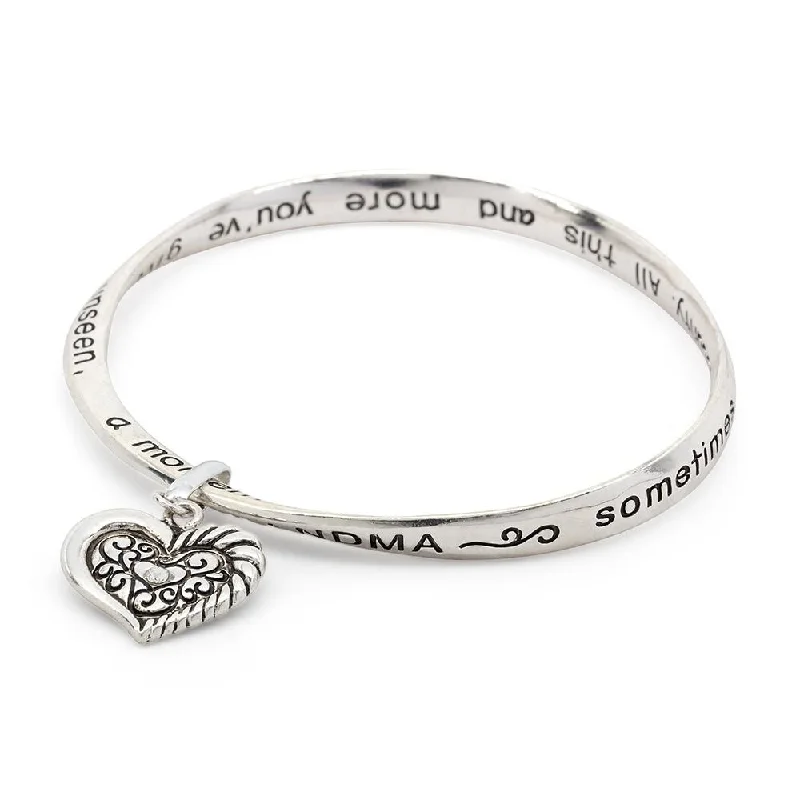 Women’s elegant bangle-Inspirational Bangle Bracelet - Grandma