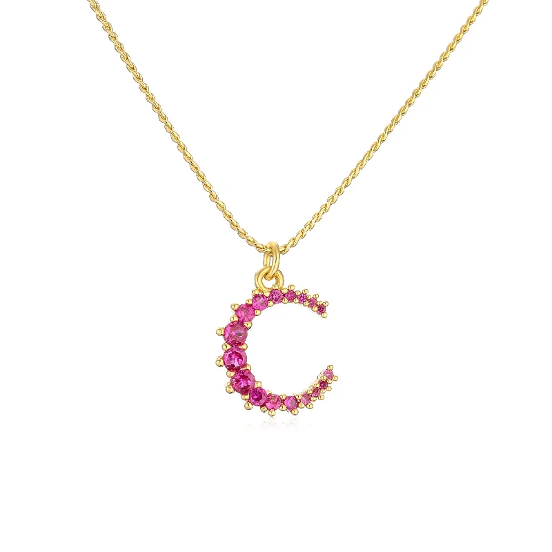 Golden Rose Red Diamond Moon