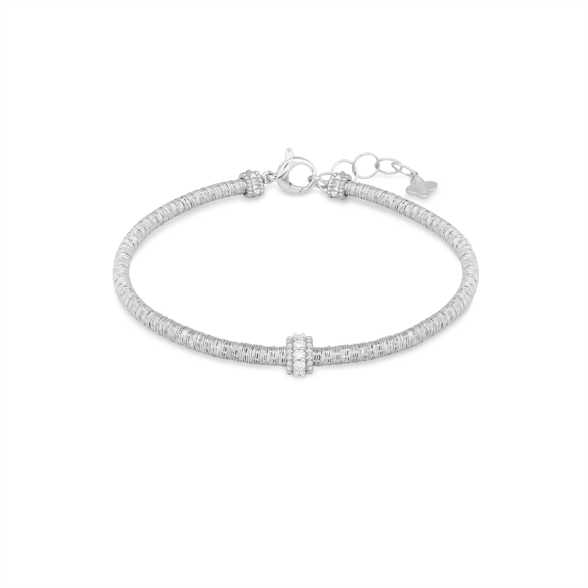 Women’s meditation bracelet-Piero Milano 18K White Gold Diamond Bracelet