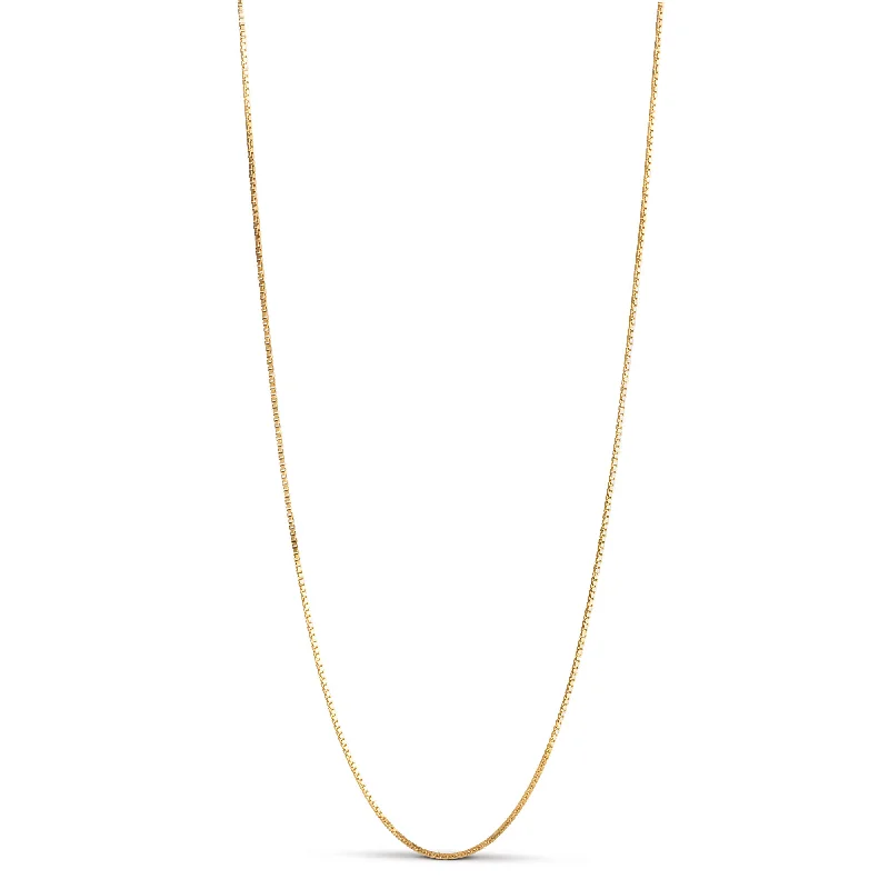 Women’s trendy necklace-Necklace, Box Chain 0,85 mm