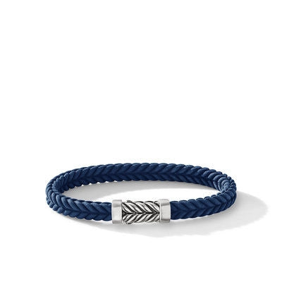 Women’s matching couple bracelet-David Yurman 6mm Chevron Bracelet