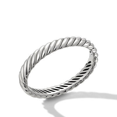 Women’s elegant bracelet-David Yurman 10mm Sculpted Cable Bracelet