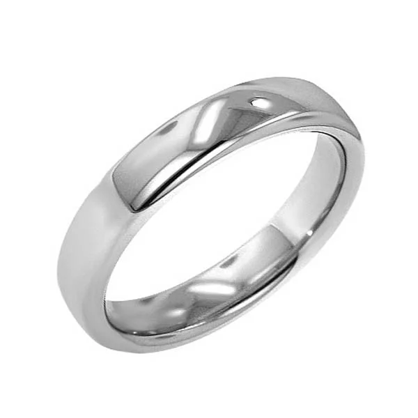 Women’s heirloom engagement ring-"WEDB01102" 5mm Platinum Wedding Ring  in Platinum (5mm)