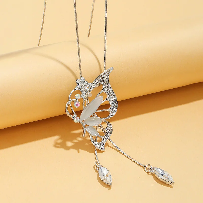 Half Butterfly Silver