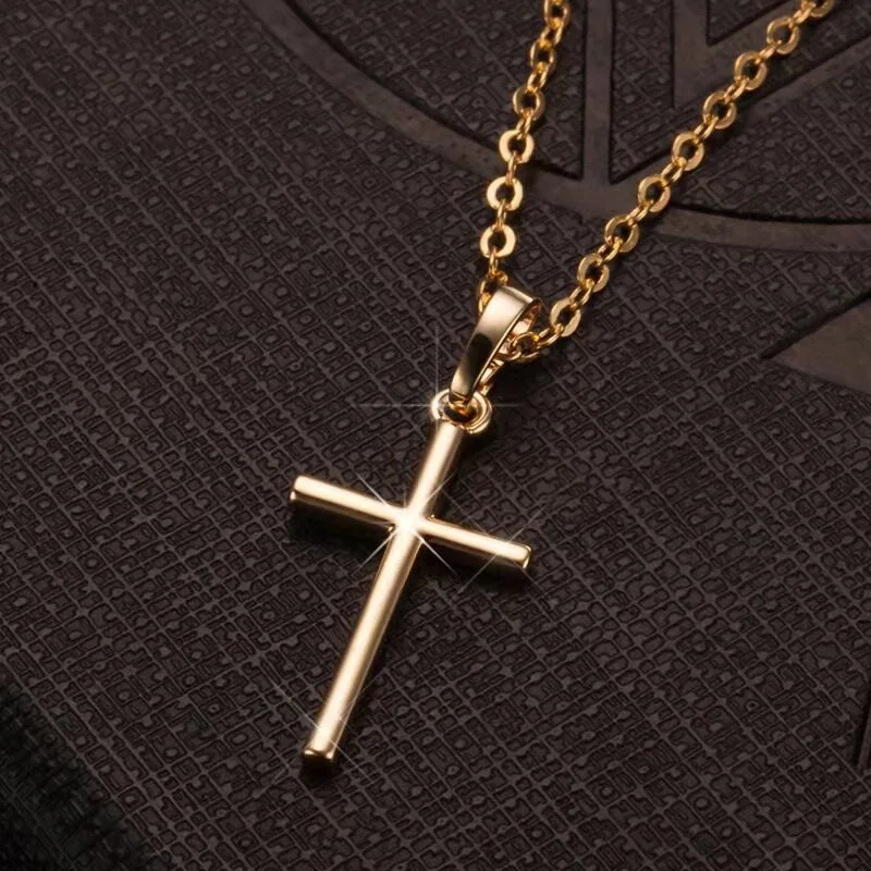 Gold Cross Necklace