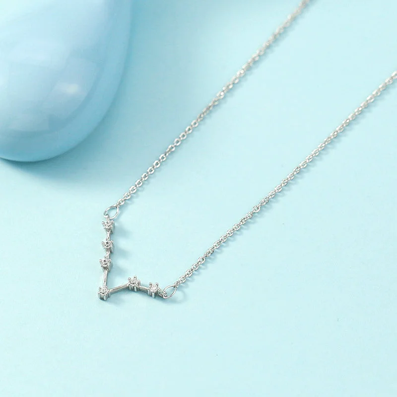 Twelve Constellations Necklace (Pisces)