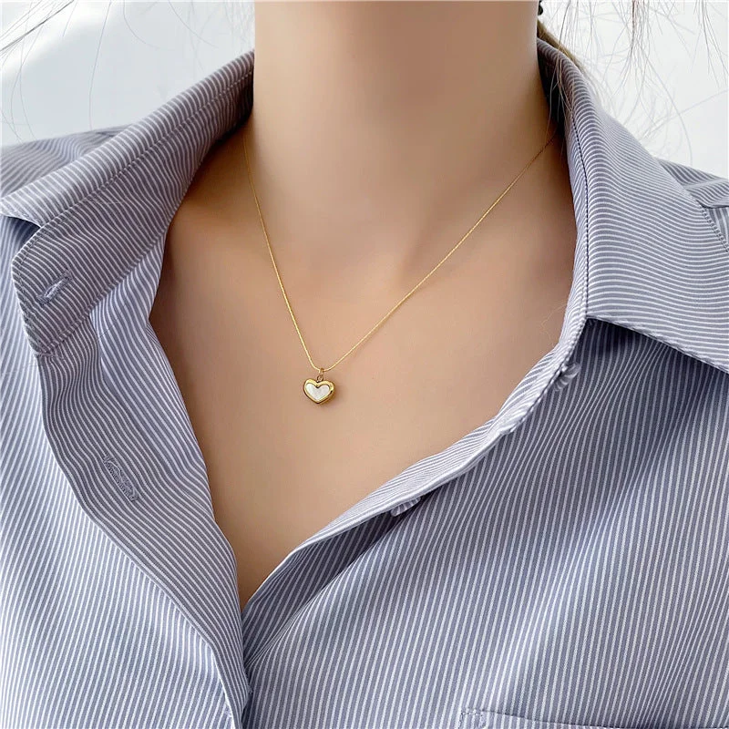 9 Gold# Love Necklace